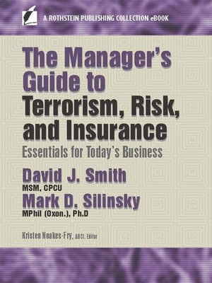 cover image of The Manager's Guide to Terrorism, Risk, and Insurance